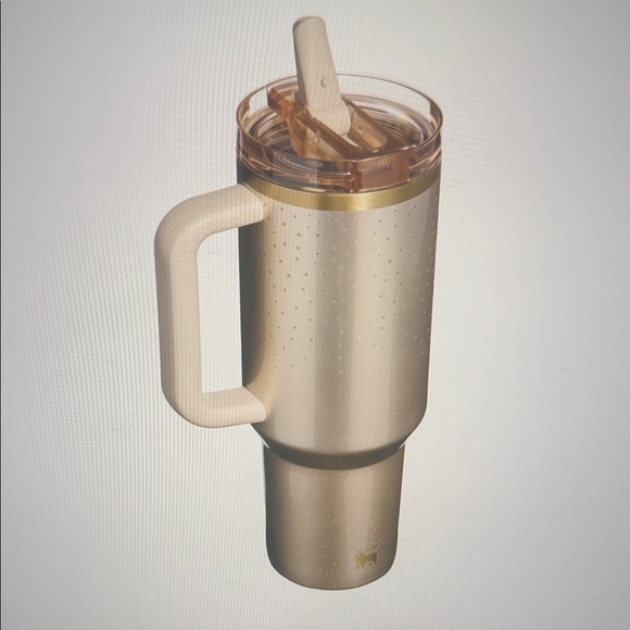 Stanley Cheers & Cheer Metallic Gold Quencher Tumbler 🧡🆕🌟 - Picture 4 of 6